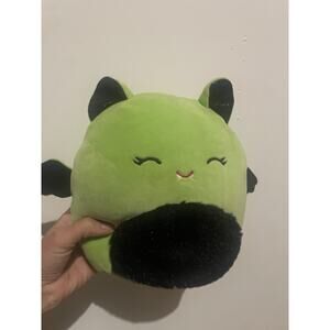 Squishmallow Halloween Leap The Bright Green Bat 8” Plush‎ Toy Collectible